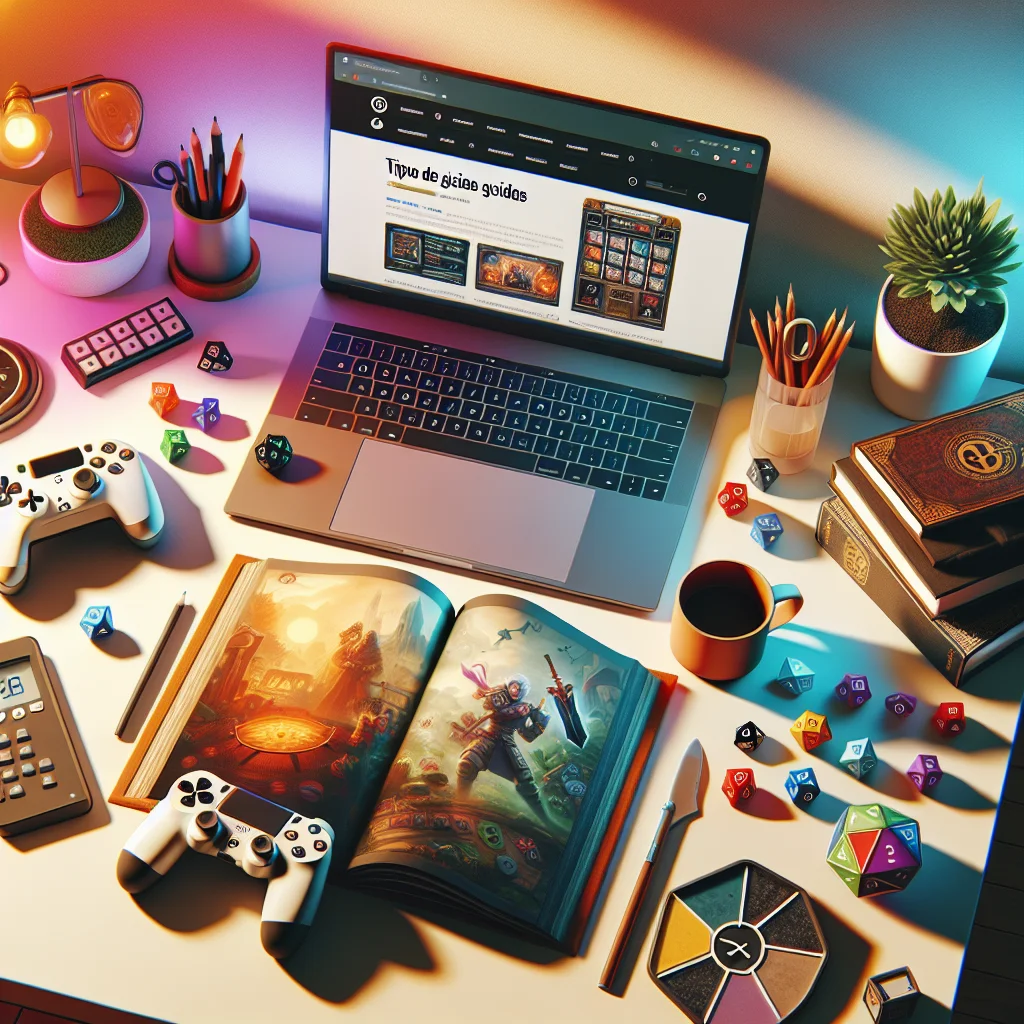 Tipos de Guias de Jogos